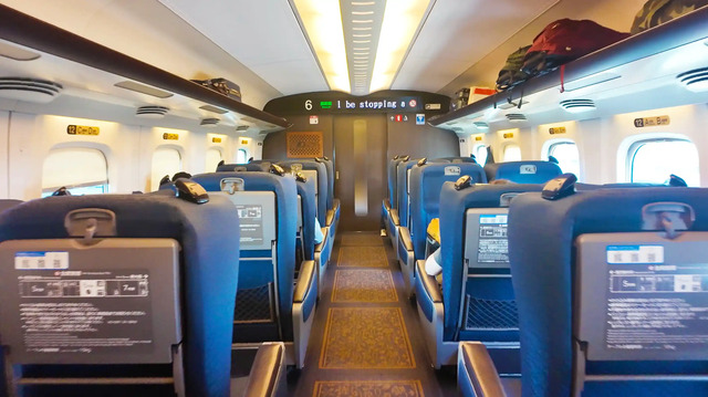 山陽・九州新幹線のグリーン車両