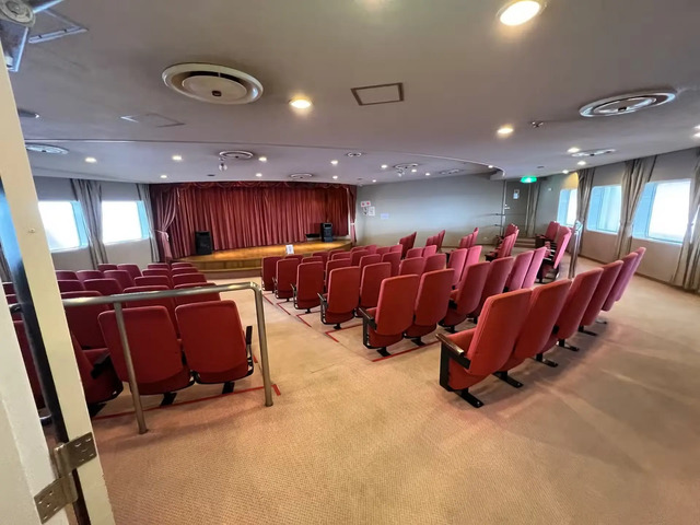 Theater Jomon inside Ferry Yakushima 2