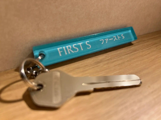 フェリーふくおか客室ファーストS内の部屋鍵