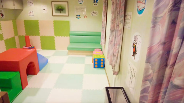 隠岐汽船フェリーくにが船内のキッズルーム