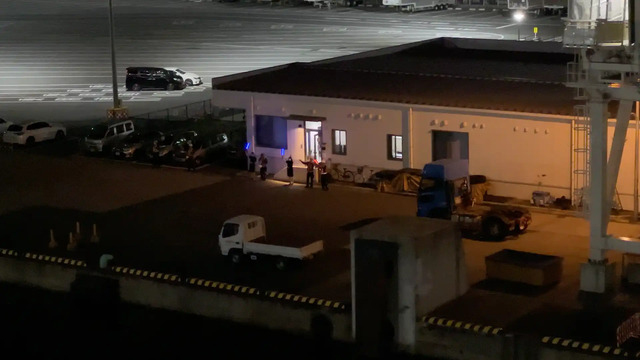 さんふらわあ 別府港 出港の様子