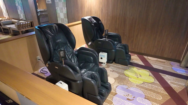 さんふらわあ くれないのマッサージチェア