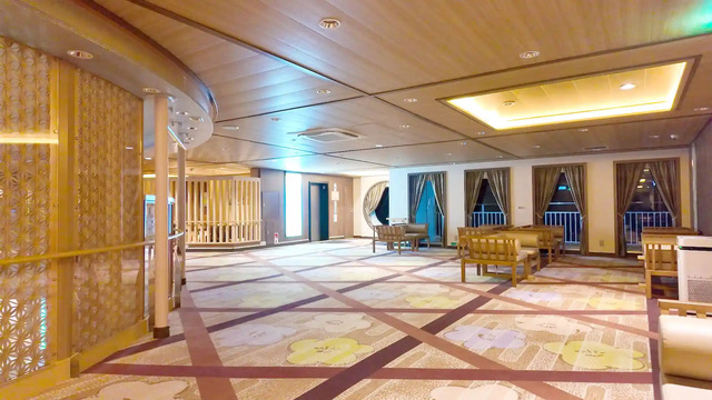 さんふらわあ くれない3階プロムナード