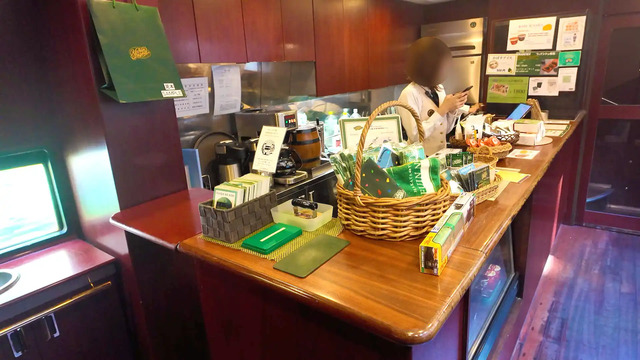 Buffet Area In Car No.2 On The Limited Express Yufuin no Mori