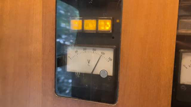 Voltmeter On The Limited Express Yufuin no Mori