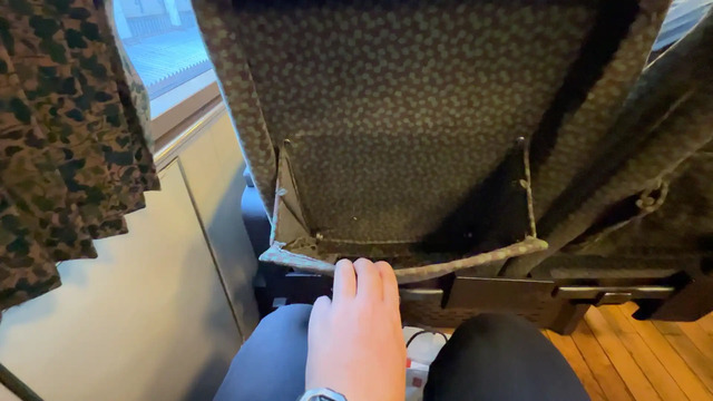 Seat Pocket On The Limited Express Yufuin no Mori