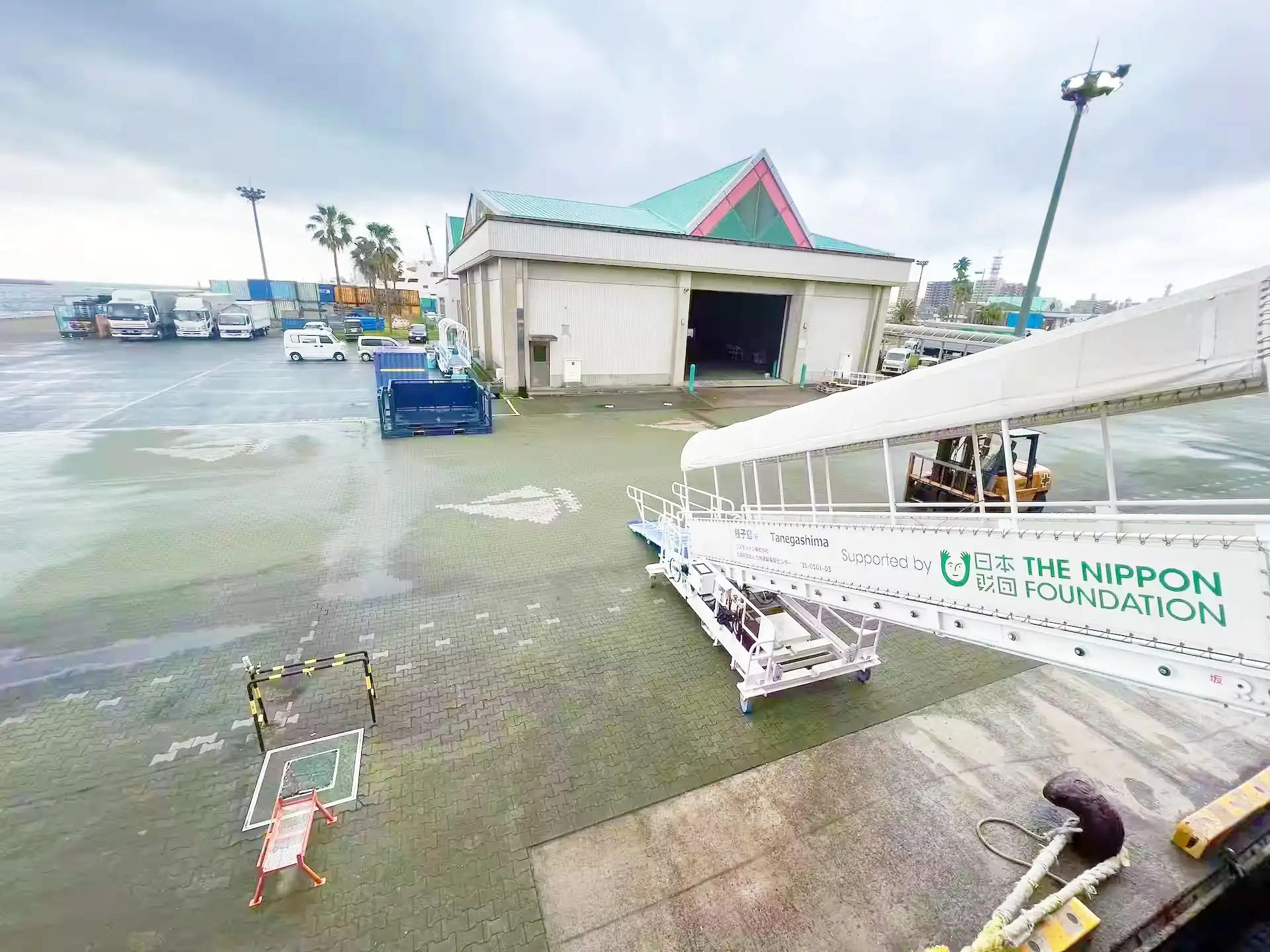 鹿児島県の南埠頭にある鹿児島本港