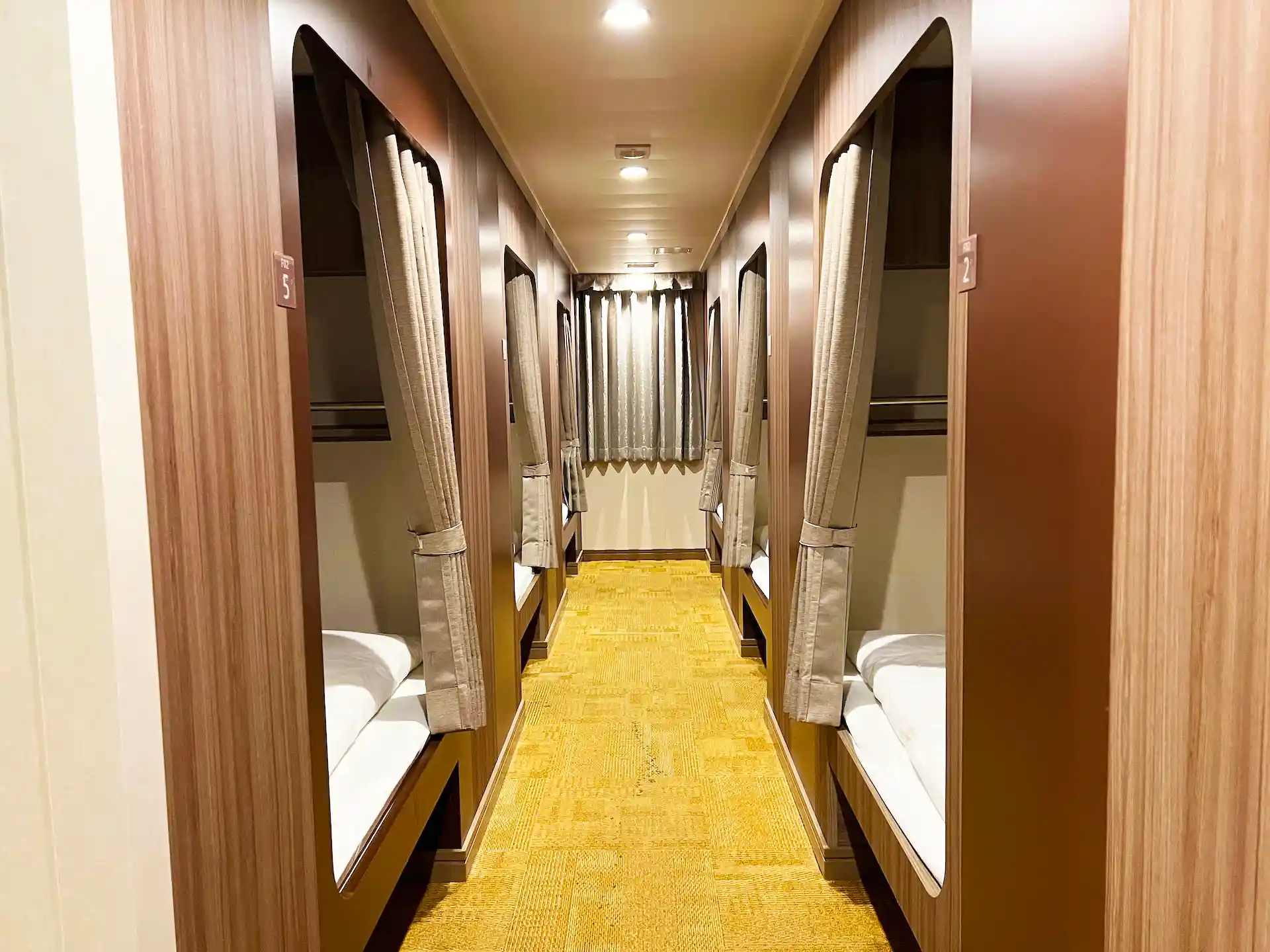 フェリーきょうと船内にあるコンフォート部屋