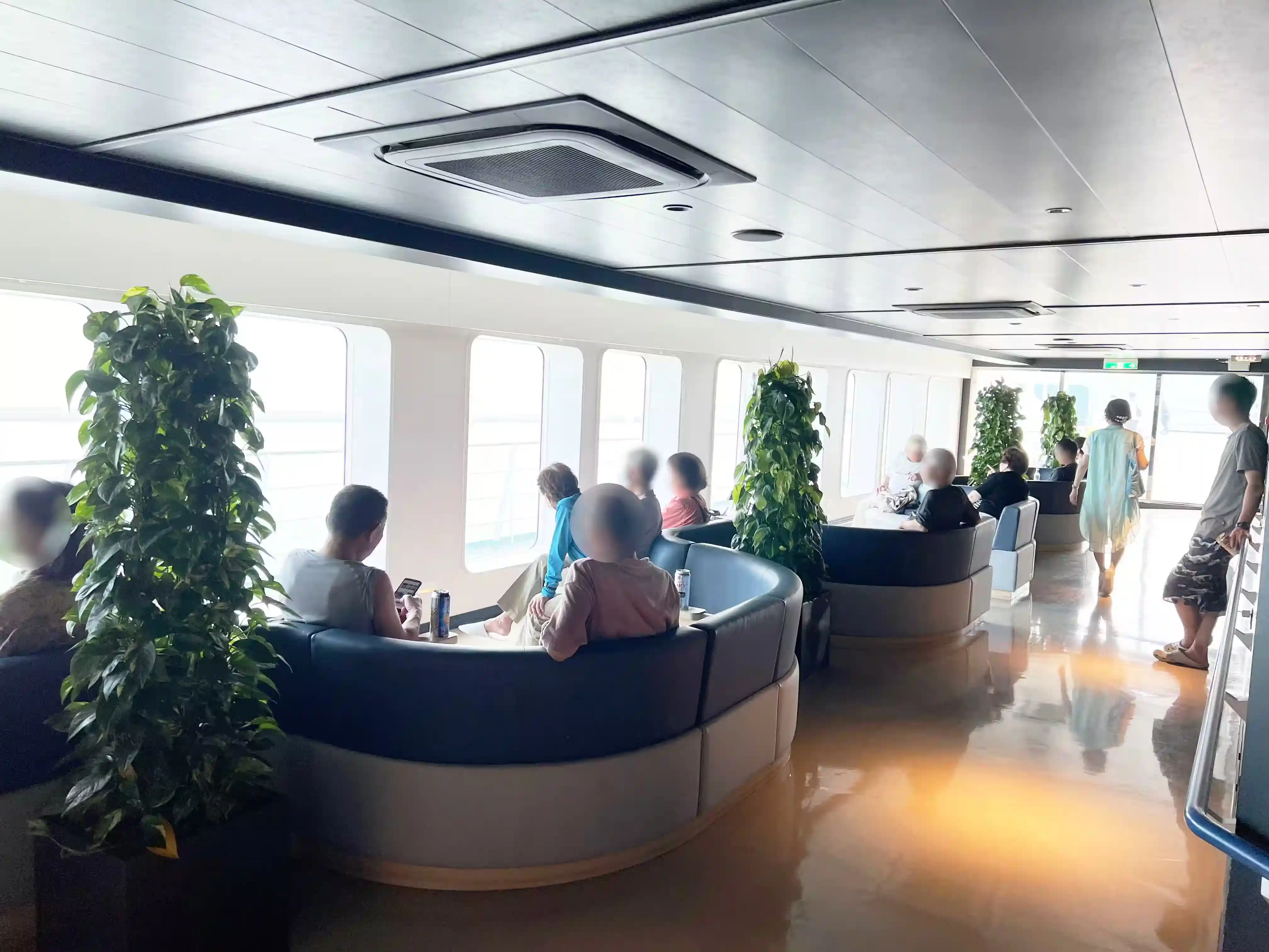 Observation Lounge on Meimon Taiyo Ferry Osaka 2