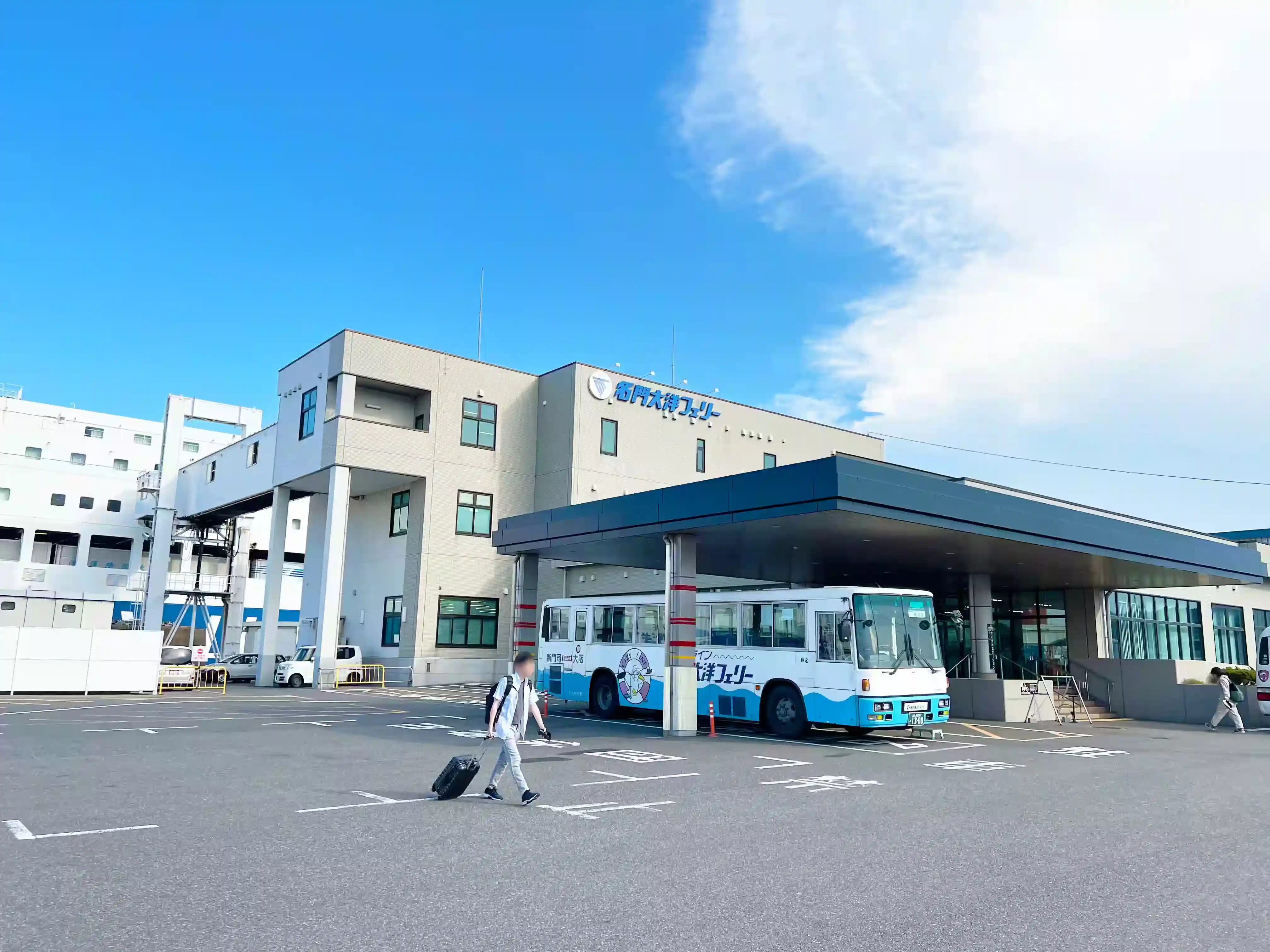 Meimon Taiyo Ferry Kitakyushu Shinmoji Port Terminal