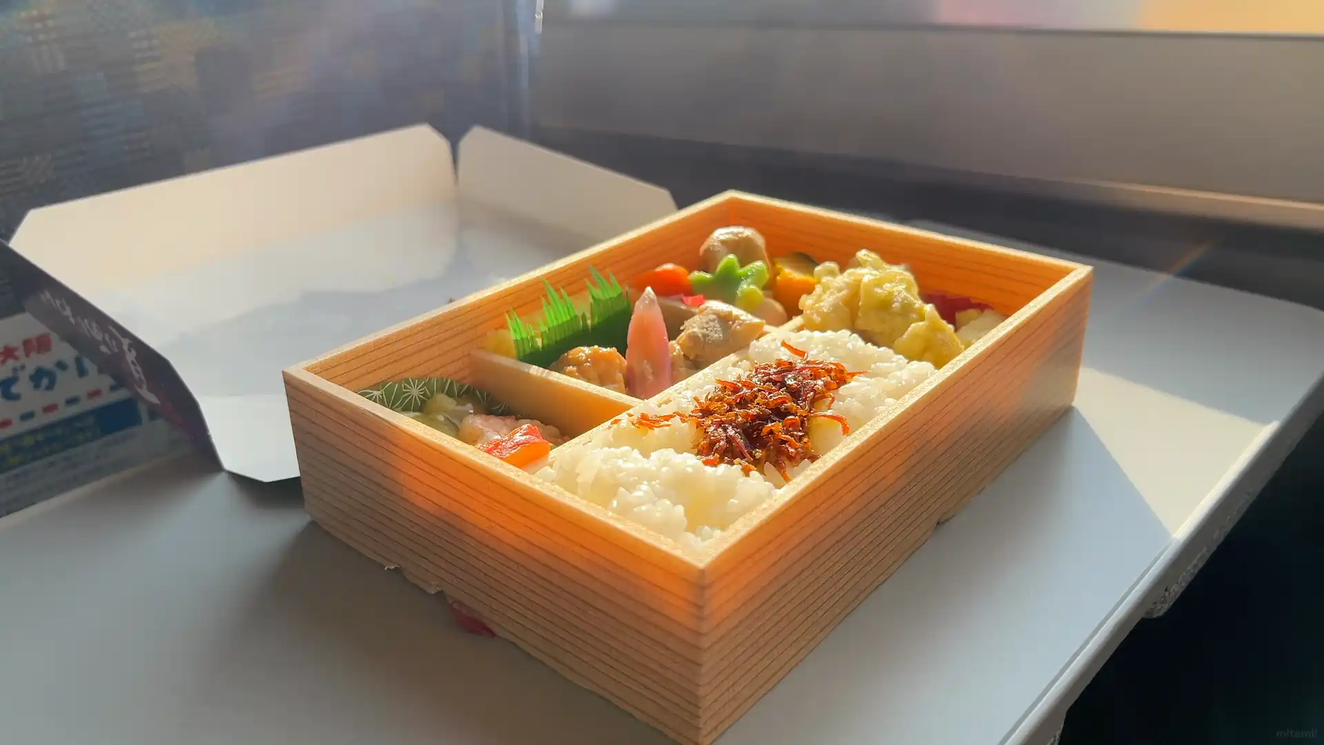 大阪駅で買ったお弁当「夏のあじわい弁当」