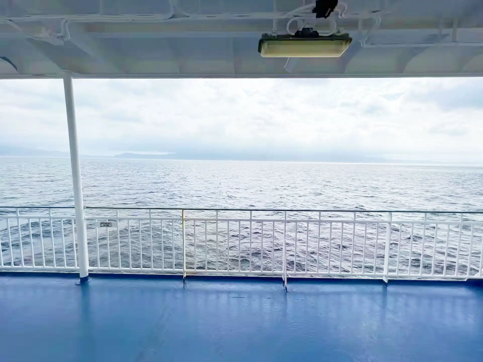 Entrance Deck on the Princess Wakasa of the Cosmo Line