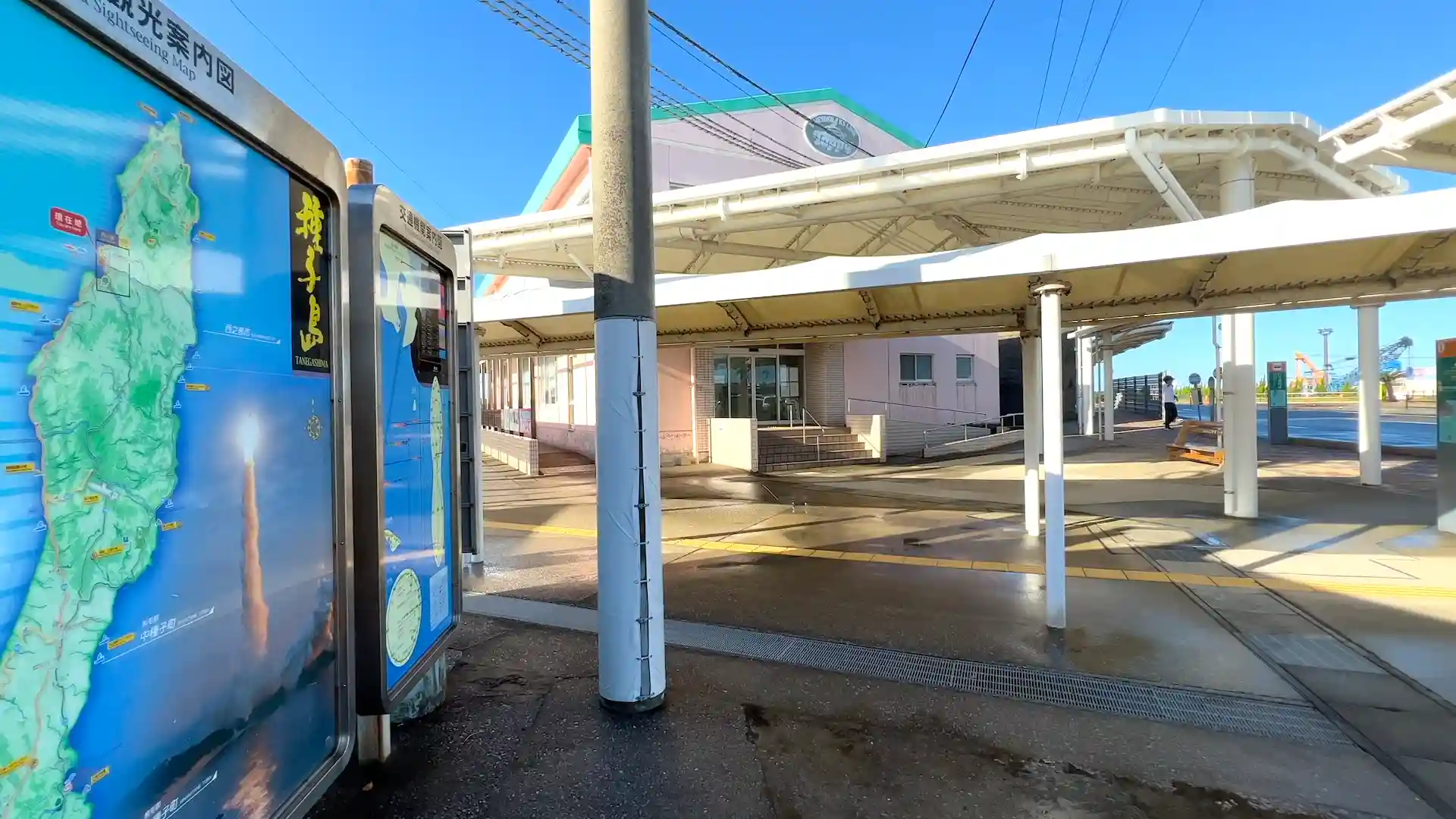 種子島西之表港の外観